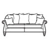 Grand Sofa - Pillow Back - Grade A