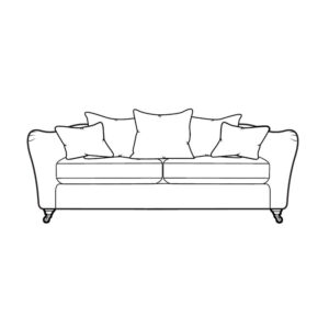 2 Seater - Pillow Back - Grade A