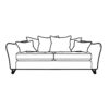 Large 2 Seater - Pillow Back - Grade A