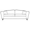 Grand Sofa - Formal Back - Grade A