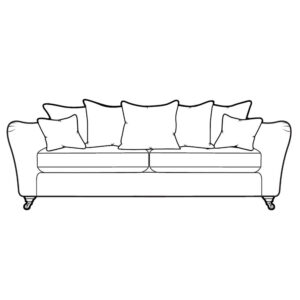 Grand Sofa - Pillow Back - Grade A