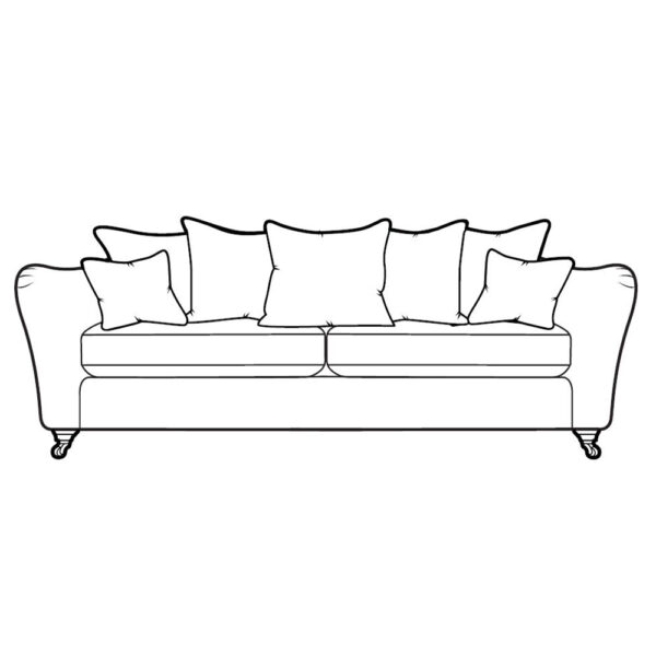 Grand Sofa - Pillow Back - Grade A