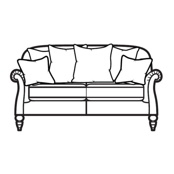 Large 2 Seater - Pillow Back - Grade A