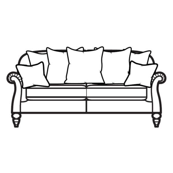 Grand Sofa - Pillow Back - Grade A
