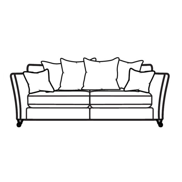 Large 2 Seater - Pillow Back - Grade A