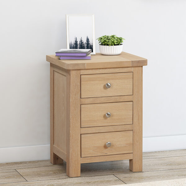 Bedside with 3 Drawers