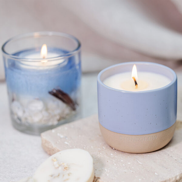 Elements Water Ceramic Candle