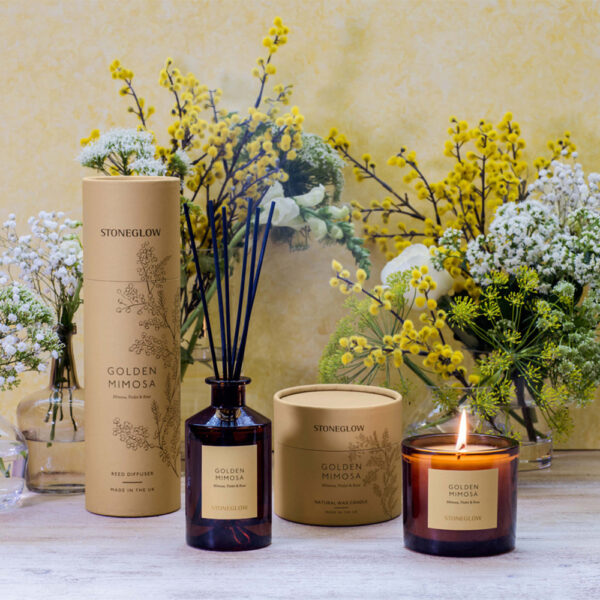Walled Garden Golden Mimosa Candle