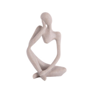 Imagine Light Grey Statue