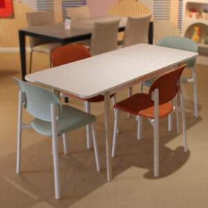 Connubia Dine Table & 4 Zero Chairs