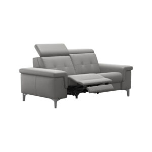 Upholstered 2 Seater with 2 Power with A1 Arm - Fabric